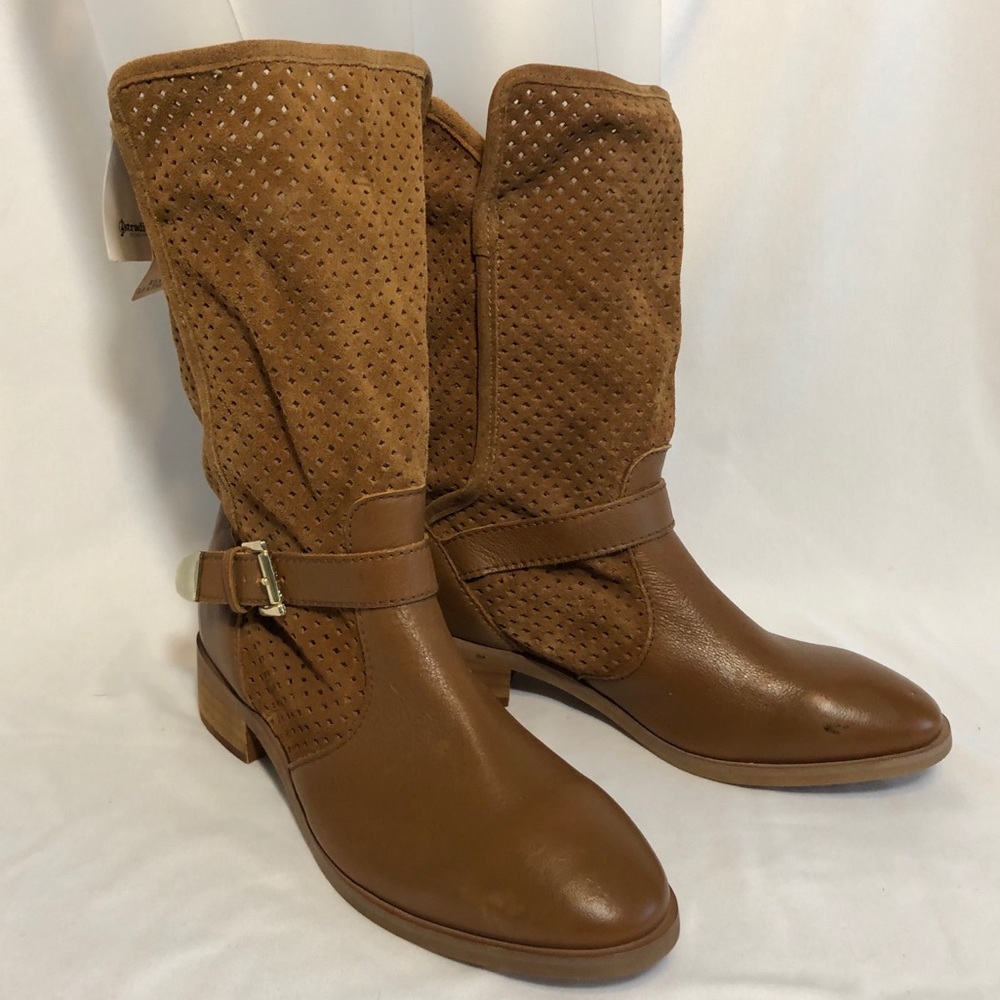 Stradivarius Leather Ankle Boots